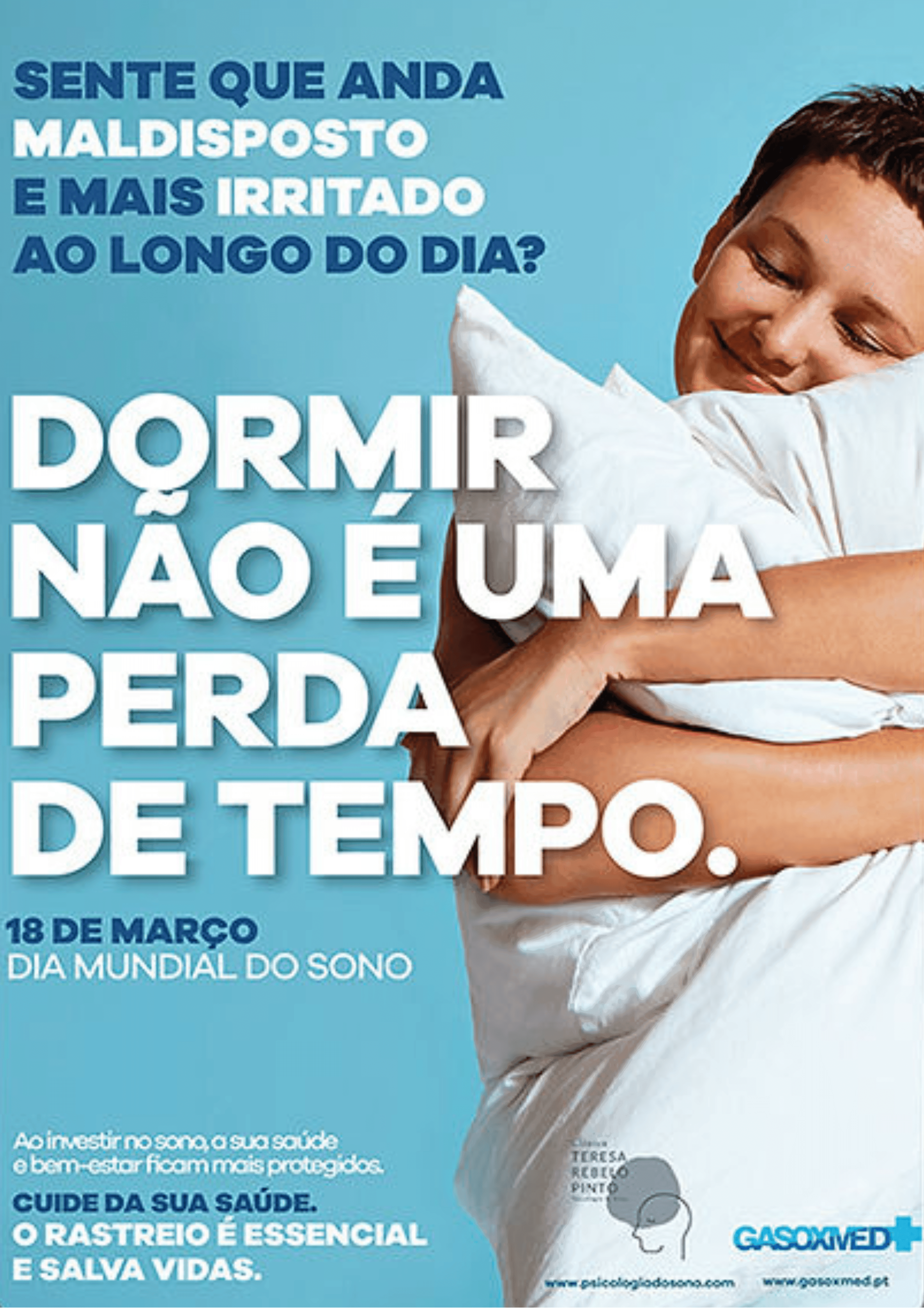 Campanha 2022 - Dormir não é uma perda de tempo